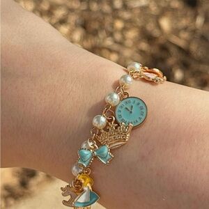 Disney inspired Charm Bracelet - Fairytale Jewlery- Gift for her